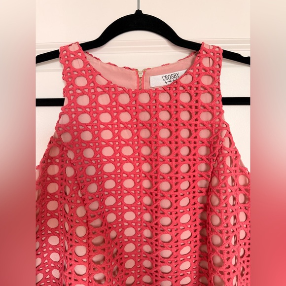 CROSBY By Mollie Burch Pink Layered Tank Top - Picture 2 of 7